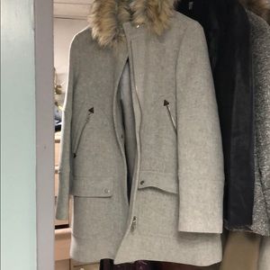 J CREW chateau parka in Italian stadium-cloth wool